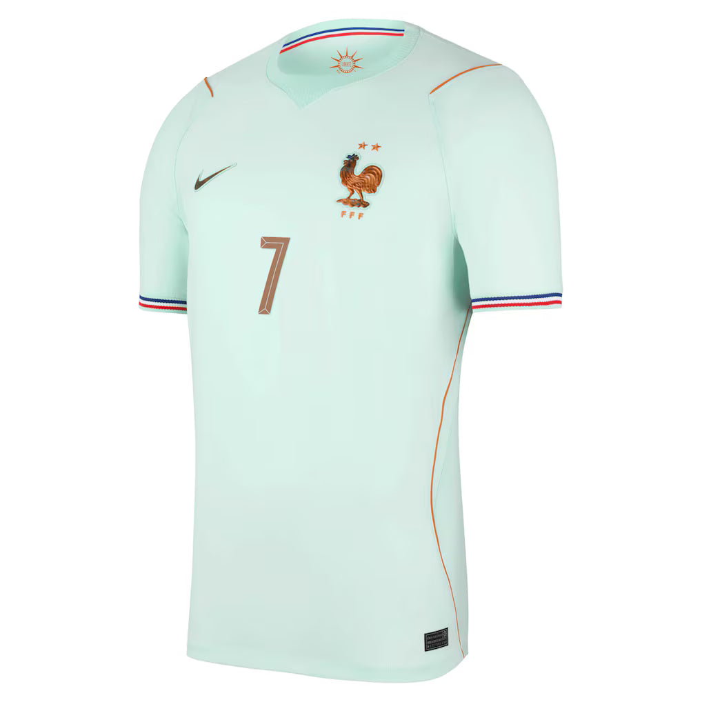 Maillot France Nike FFF Extérieur Stadium 26 avec flocage Dembele 7