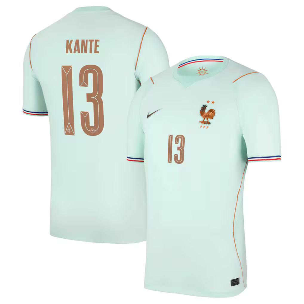 Maillot France Nike FFF Extérieur Stadium 26 avec flocage Kanté 13