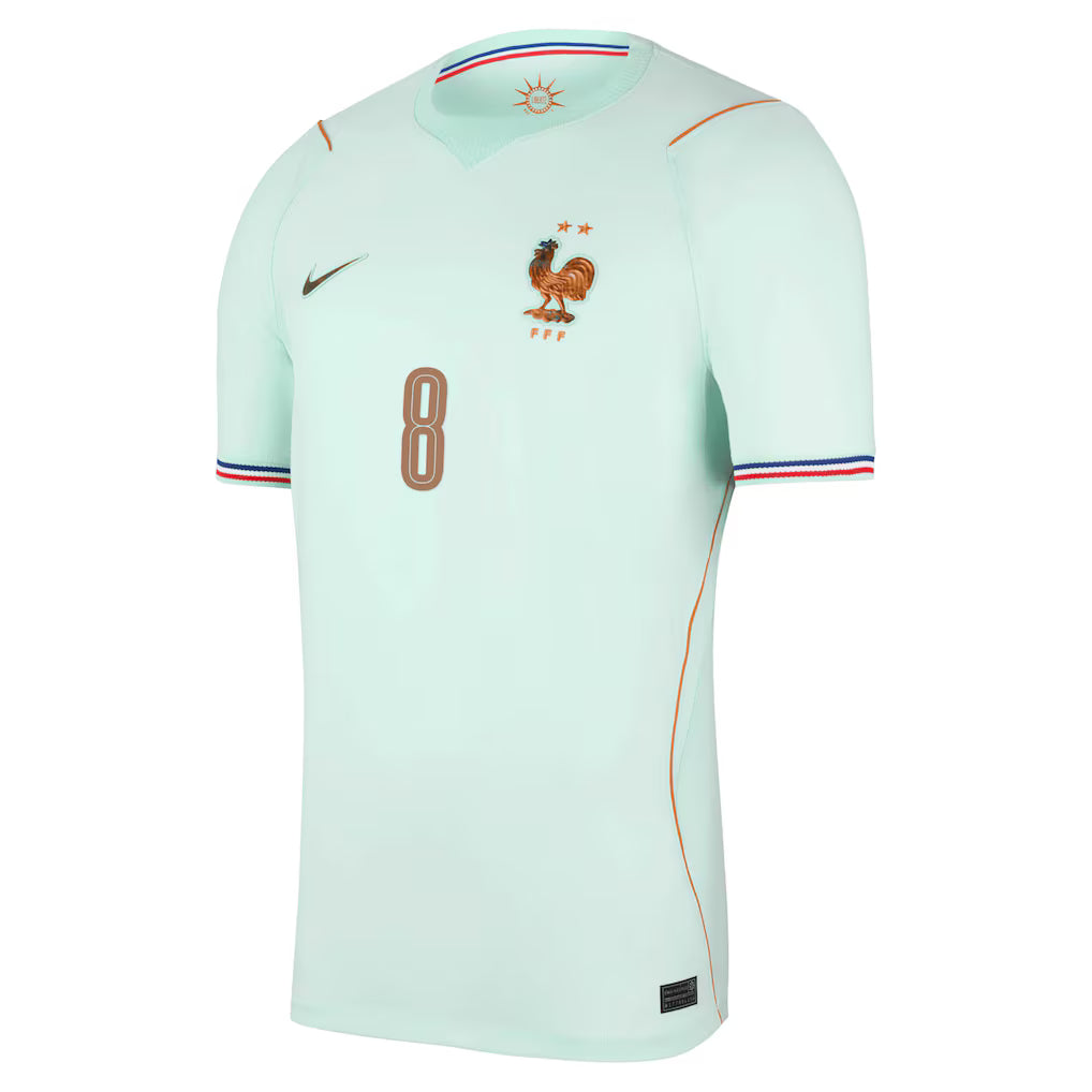 Maillot France Nike FFF Extérieur Stadium 26 avec flocage Tchouameni 8
