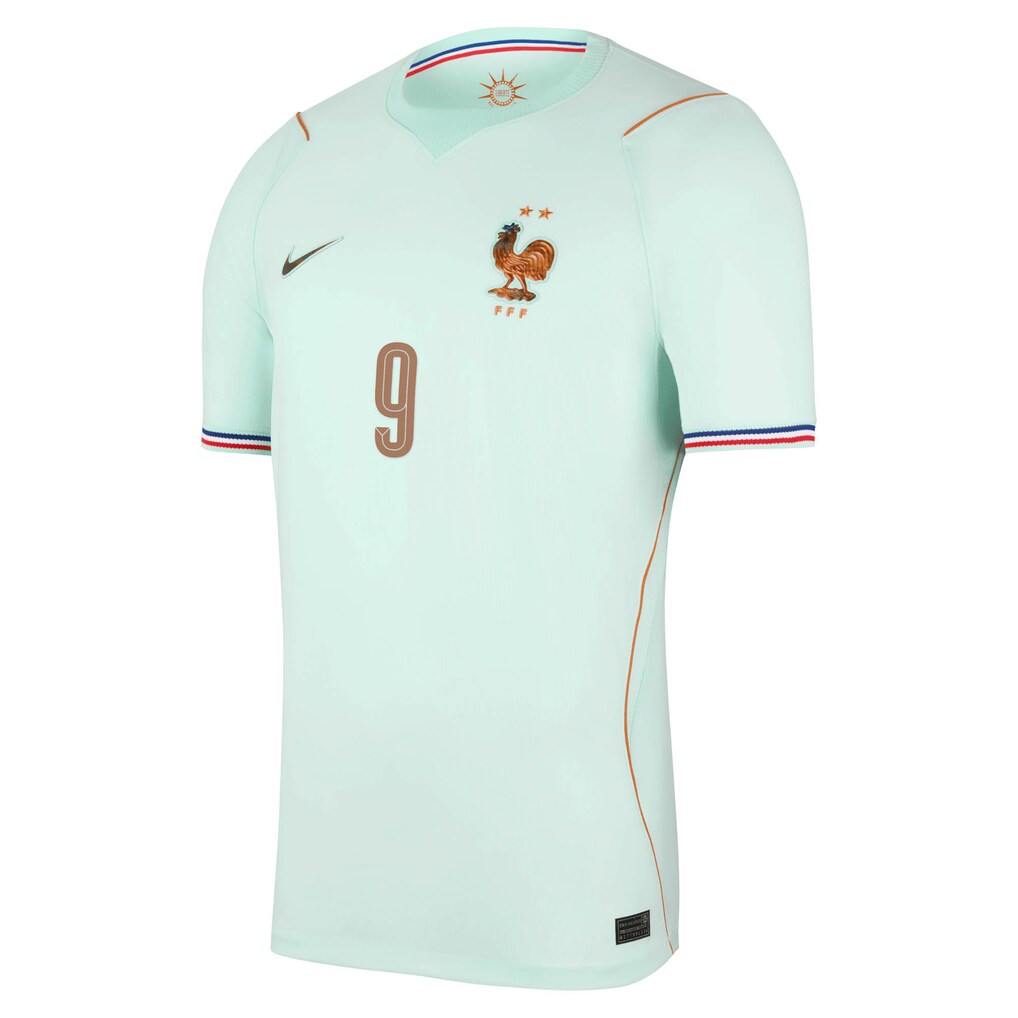 Maillot France Nike FFF Extérieur Stadium 26 avec flocage Thuram 9