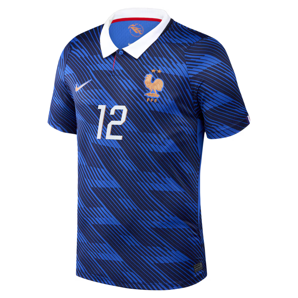 Maillot France Nike FFF Domicile Stadium 26 avec flocage Kolo Muani 12